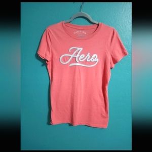 Aeropostale Bubble Gum Pink Tshirt XL